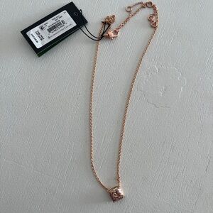Kate Spade Rose Gold Necklace with Sparkling Pendant